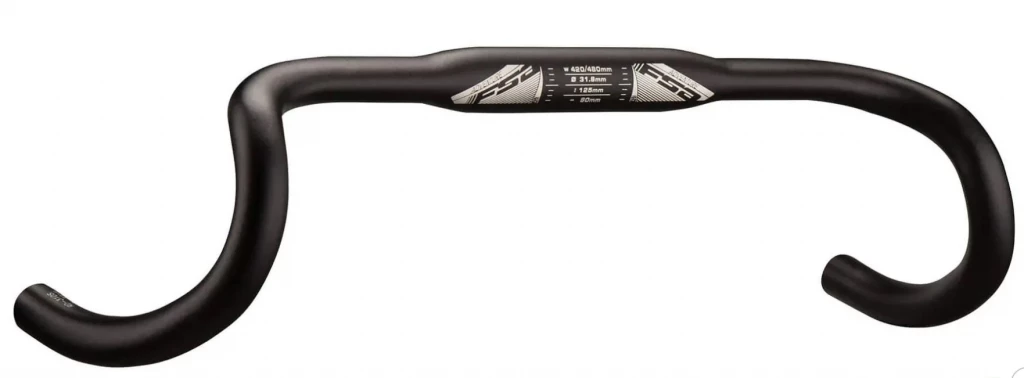 Руль FSA ADVENTURE COMPACT 460мм, Ø31,8мм, 125мм drop, 80мм reach, черный, HBA-61-28