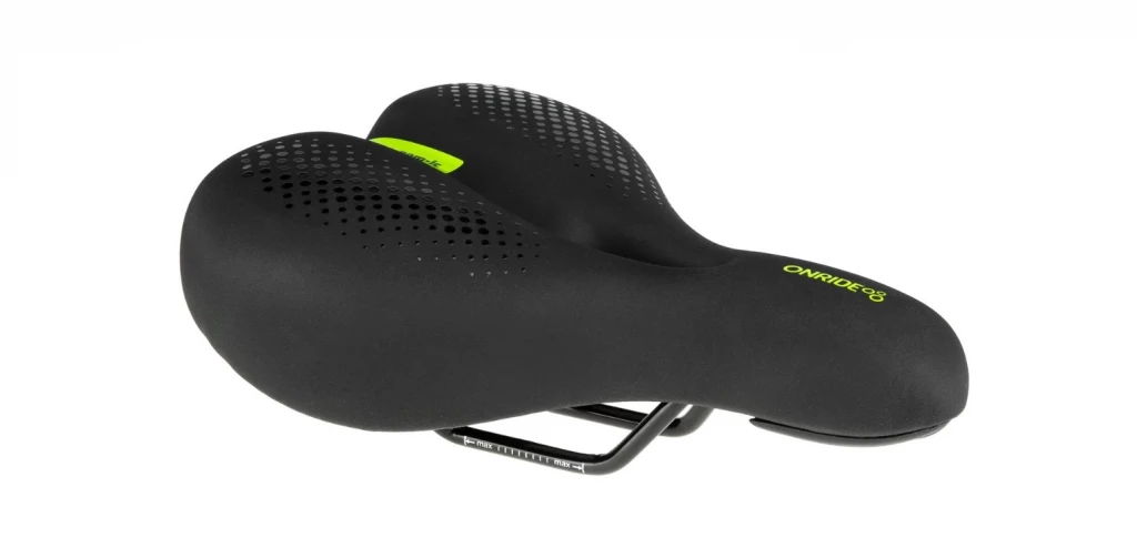 Седло ONRIDE Grouse, Double Memory стальные рамки черный 264х186мм,  6936116100008