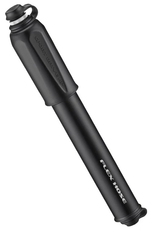 Насос Lezyne SPORT DRIVE HP - S 120psi (8.3 bar) Flex Hose черный, 4712805 978083