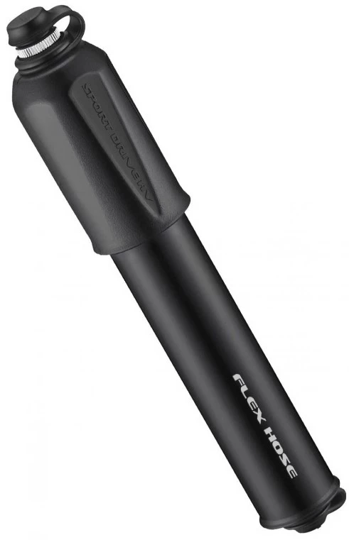 Насос ручной Lezyne  SPORT DRIVE HV-S 90psi (6.2 bar) ABS Flex Hose черный, 4712805 978106