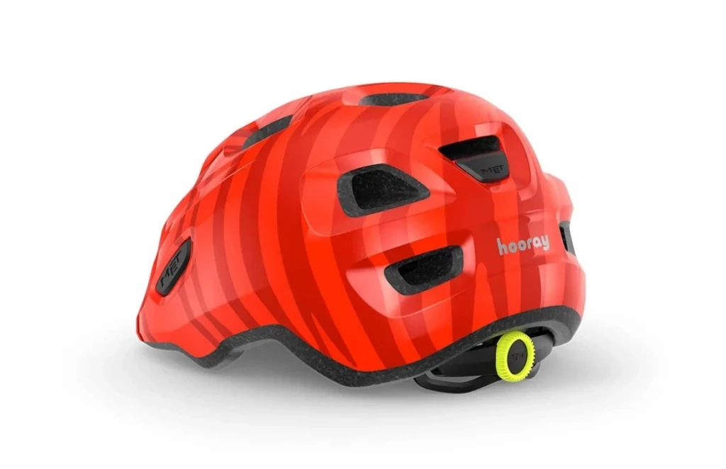 Шлем детский MET HOORAY CE red zebra glossy, 3HM 144 CE00 XS RZ1