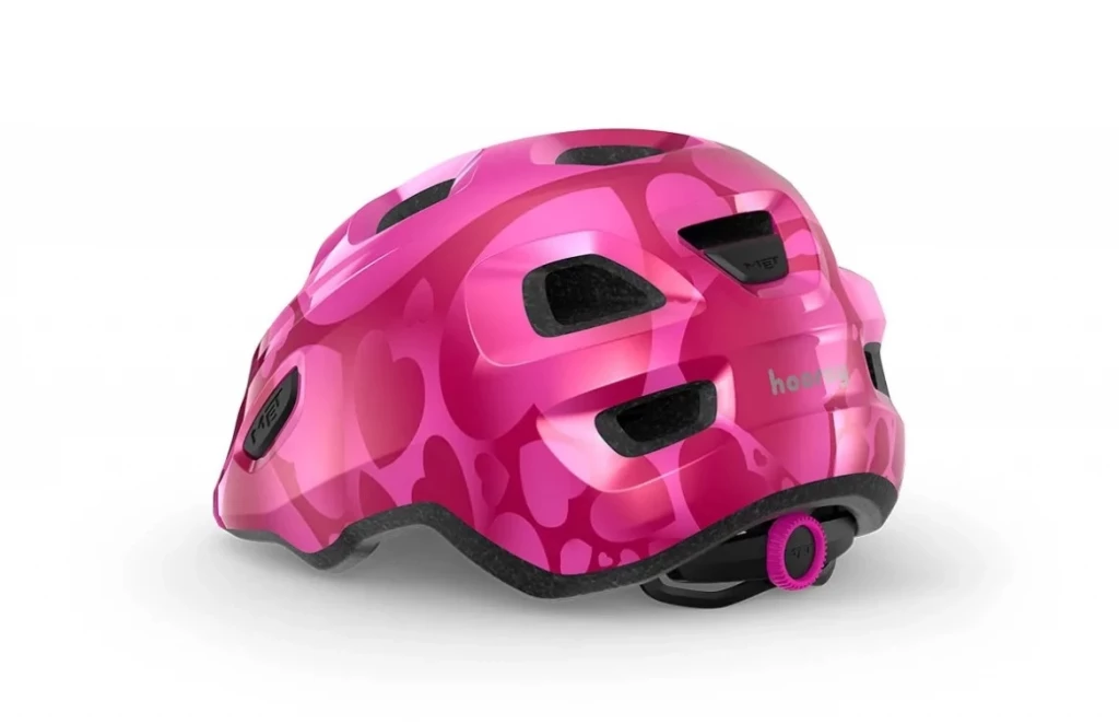 Шолом дитячий MET HOORAY pink hearts glossy, 3HM 144 CE00 XS PH1