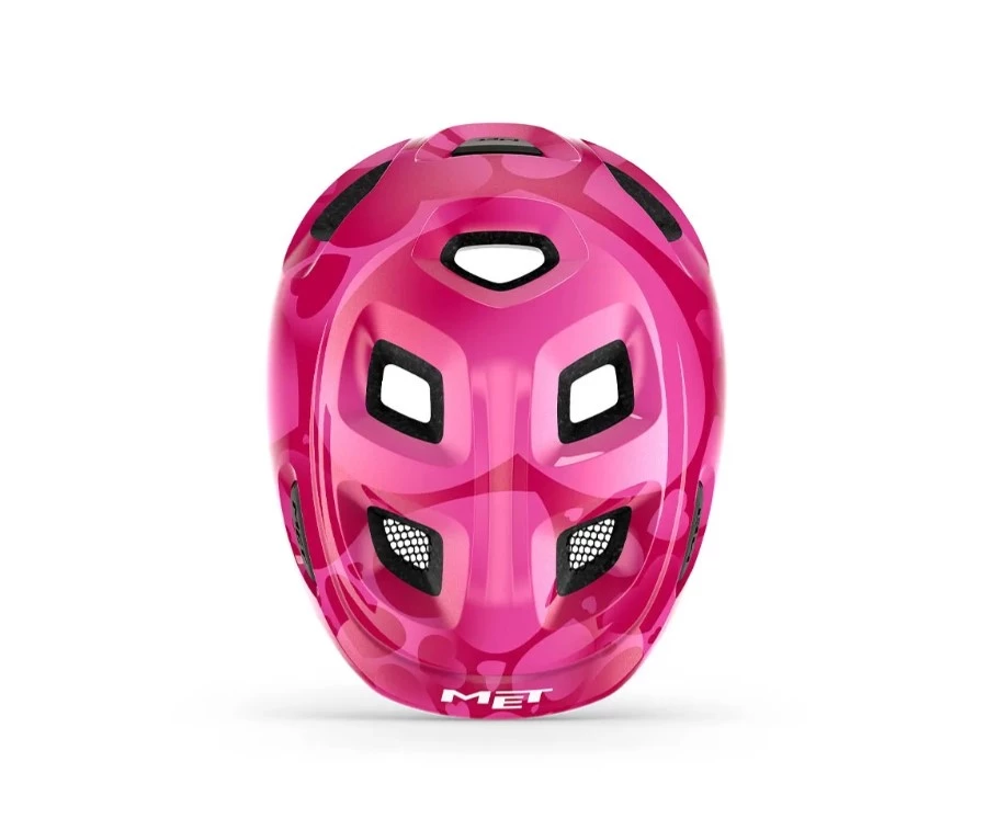 Шолом дитячий MET HOORAY pink hearts glossy, 3HM 144 CE00 XS PH1