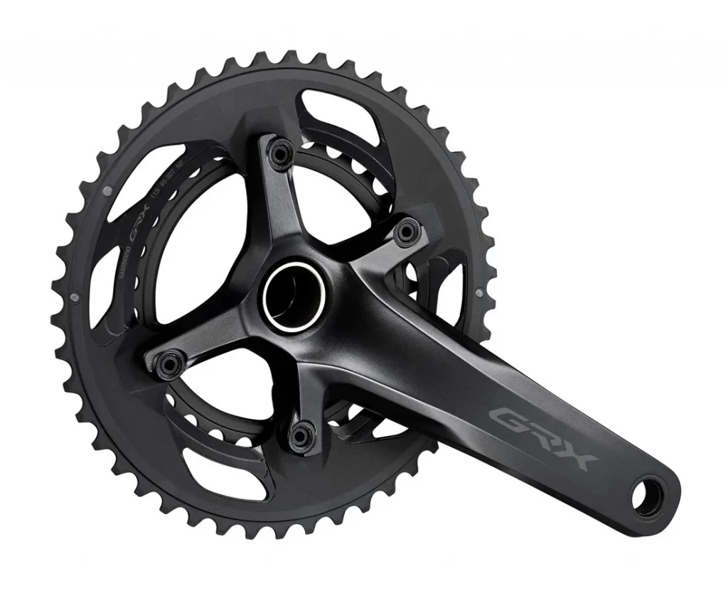 Шатуны Shimano FC-RX600-11-2 GRX (11Х2), 175 мм , 46Х30, без каретки, интегрированная ось (ОЕМ, без упаковки), CHW-91-74