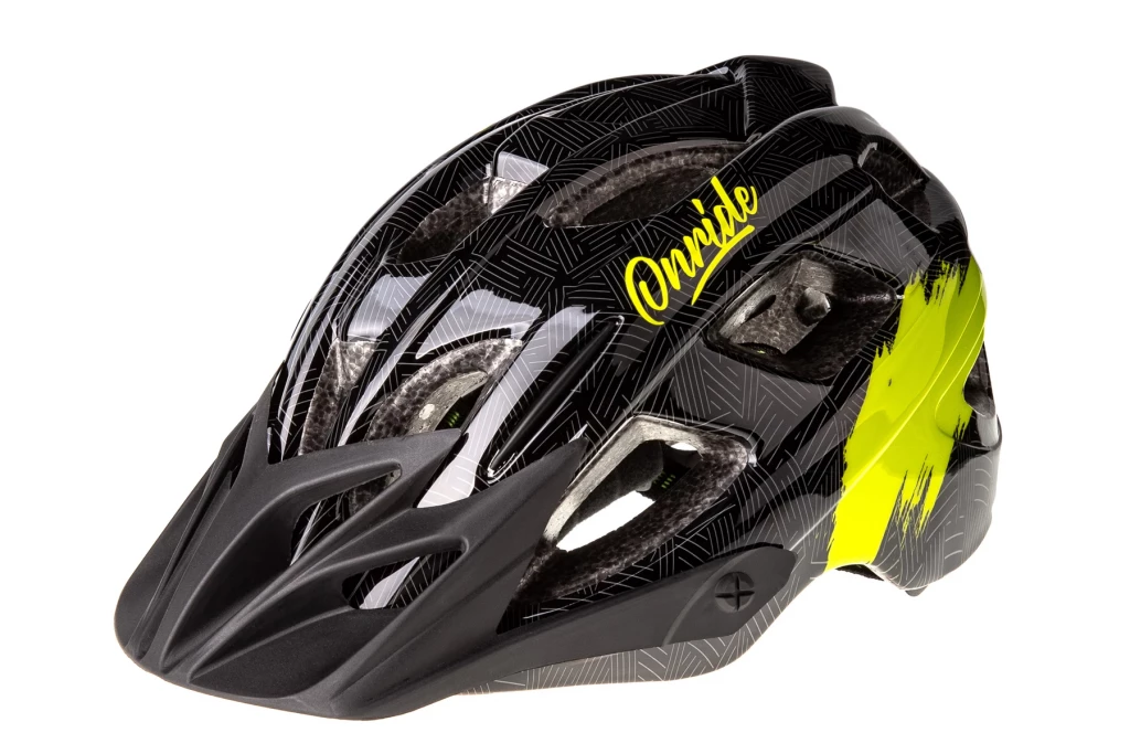 Шлем ONRIDE Rider черный/зеленый
