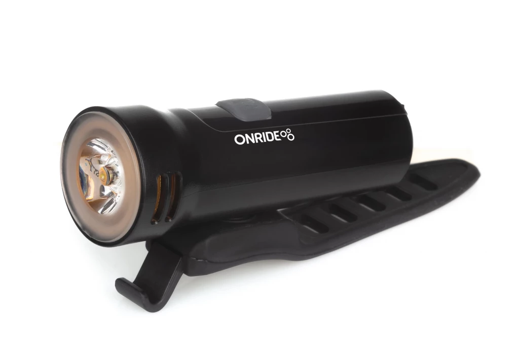 Велосипедна фара ONRIDE Edge 20 (500 lm, 2400 mAh, Type-C), пластикова, 6931610367