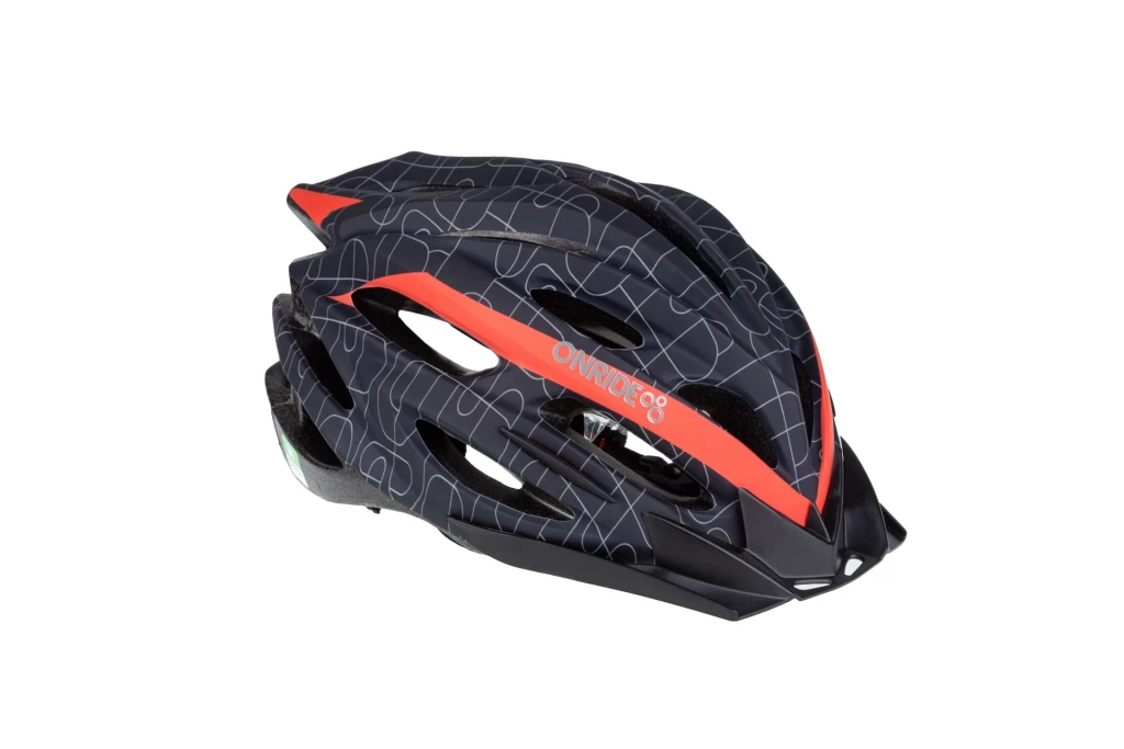 Шлем ONRIDE Grip черный/красный
