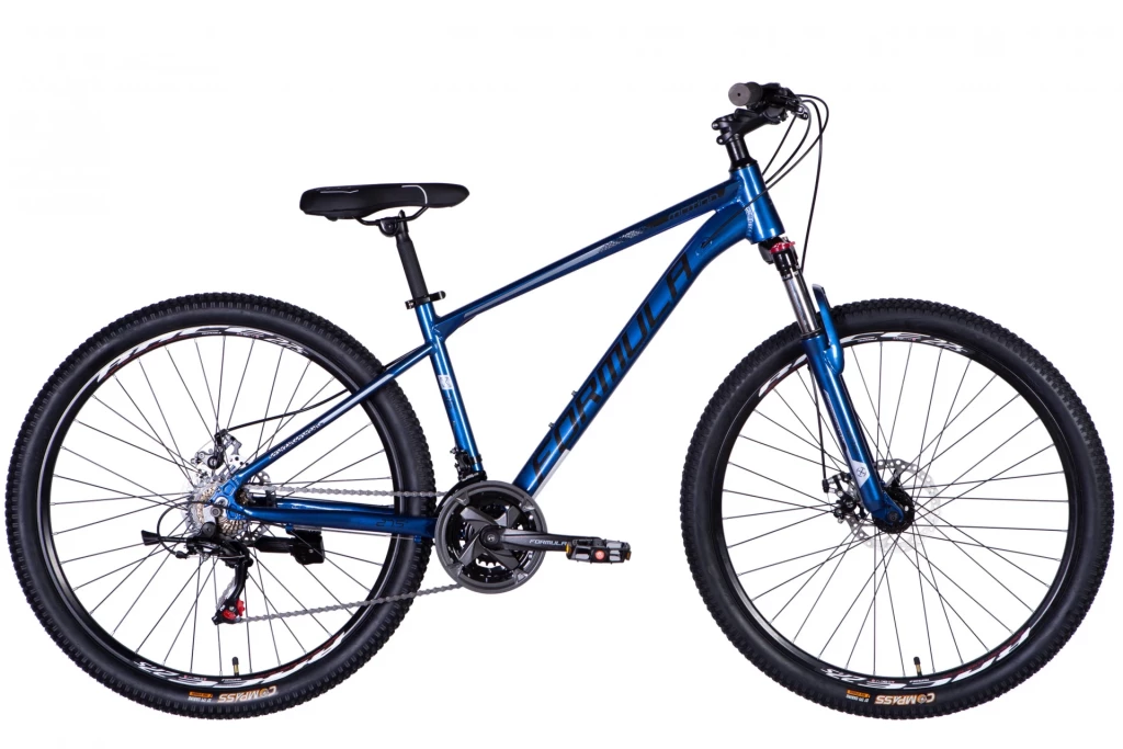 Велосипед AL 27.5" Formula MOTION DD FR рама-16" сине-черный 2025, OPS-FR-27.5-252