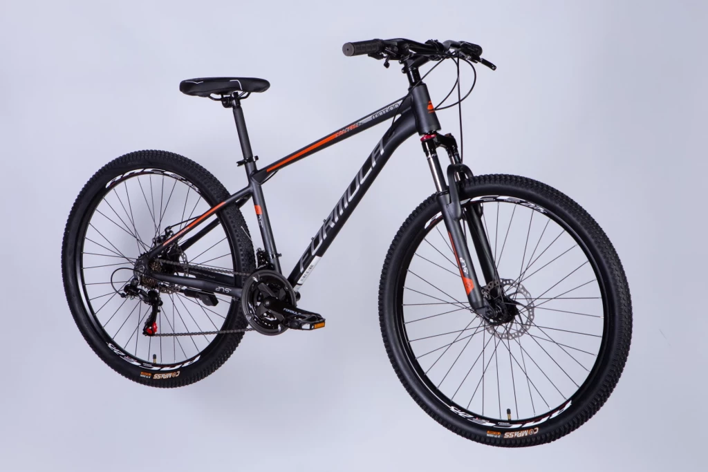 Велосипед AL 27.5" Formula MOTION DD FR рама-16" сіро-сріблястий (матовий) 2025, OPS-FR-27.5-251