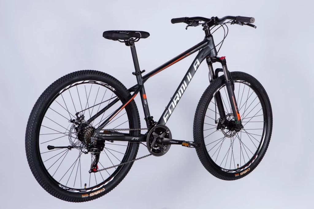 Велосипед AL 27.5" Formula MOTION DD FR рама-16" сіро-сріблястий (матовий) 2025, OPS-FR-27.5-251