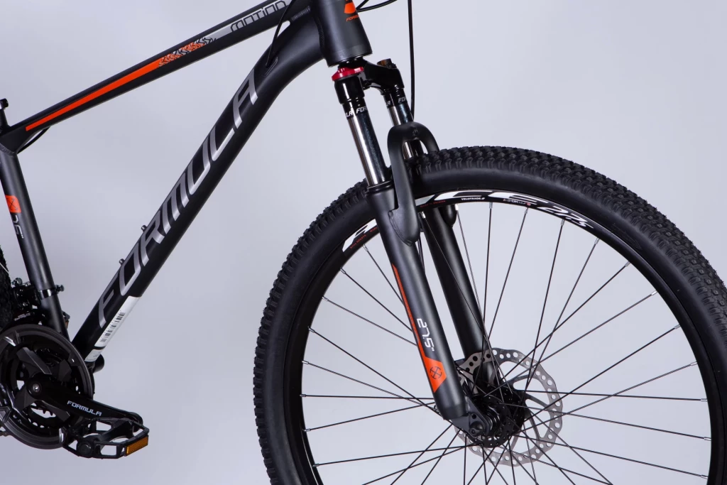 Велосипед AL 27.5" Formula MOTION DD FR рама-16" сіро-сріблястий (матовий) 2025, OPS-FR-27.5-251