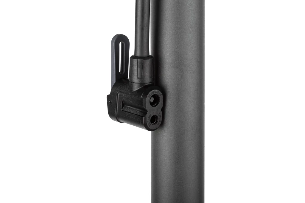 Насос підлоговий ONRIDE Azure пластик, макс. тиск 160 psi, голівка з двома отворами під FV/AV, 2526116103490