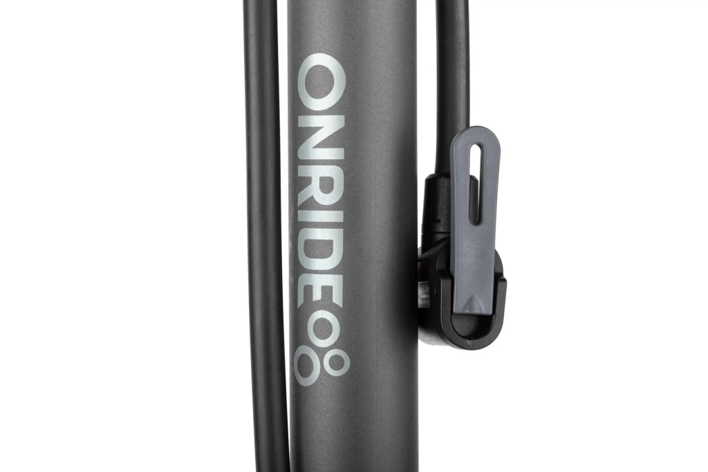 Насос підлоговий ONRIDE Azure пластик, макс. тиск 160 psi, голівка з двома отворами під FV/AV, 2526116103490
